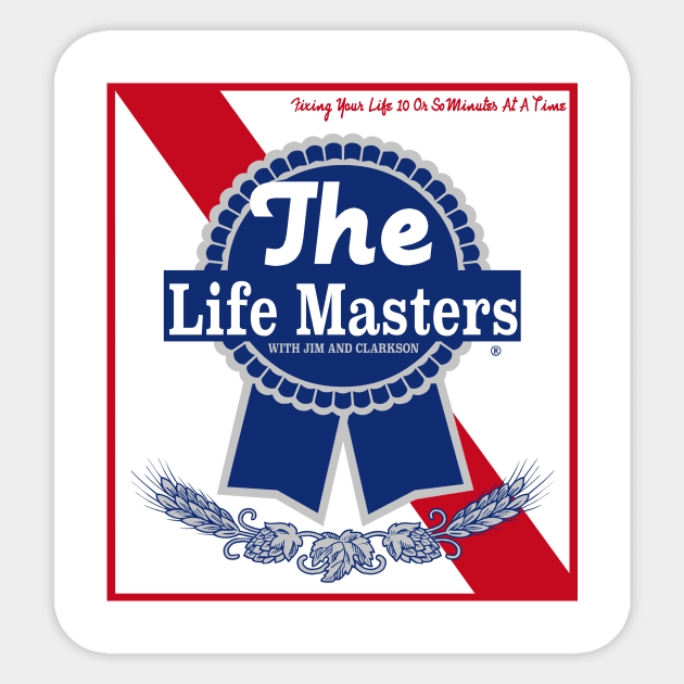 Blue Ribbon Masters Sticker by TheLifeMasters